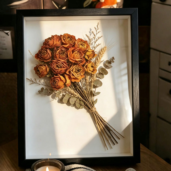 Botanical Shadow Box Art Frame