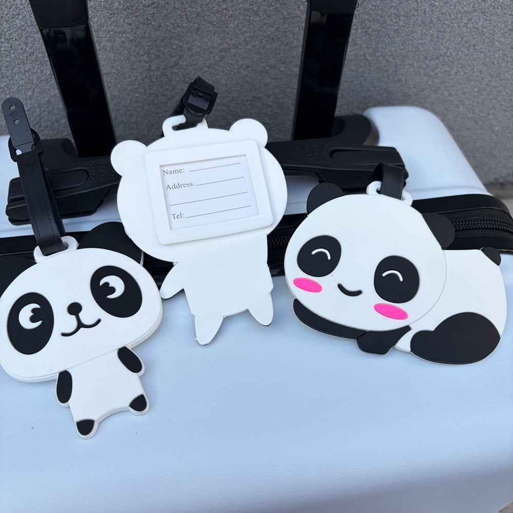 Cute Panda-Shaped Luggage Tag Kalsten