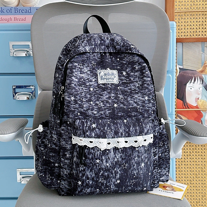 Stylish Star Pattern Backpack Kalsten