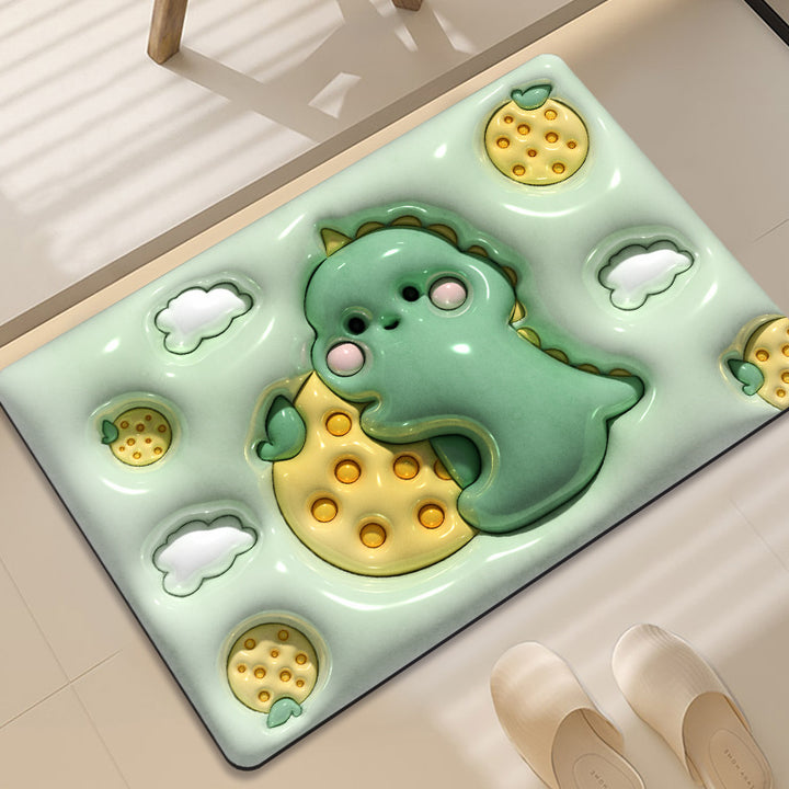 Cute Cartoon-Themed Area Mat