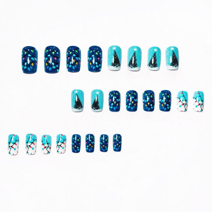 Artistic Holiday Nail Art Kalsten