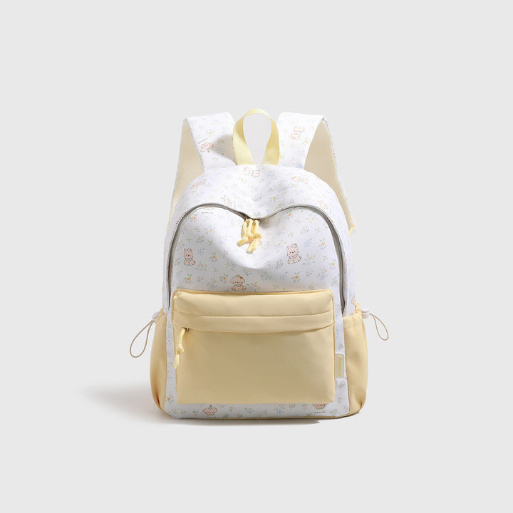Playful Character Print Backpack Kalsten
