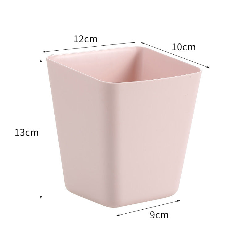 Smaller multifunctional storage cup made of plastic cosmetic and toothbrush holder