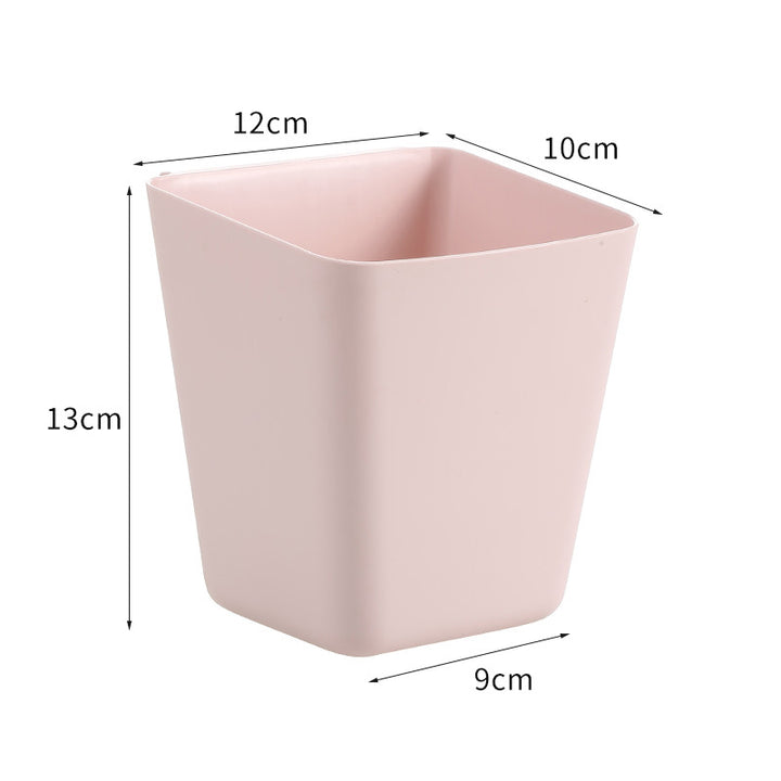 Smaller multifunctional storage cup made of plastic cosmetic and toothbrush holder