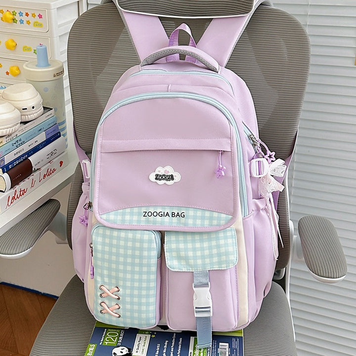 Stylish Multi-Pocket School Backpack Kalsten