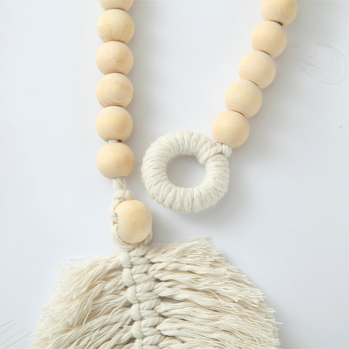 Decorative Macrame Leaf Wall Hanging Kalsten
