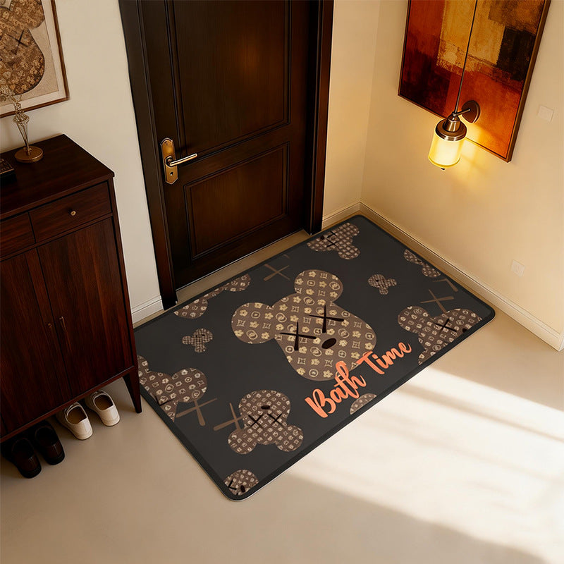 Artistic Cartoon Entrance Mat Kalsten