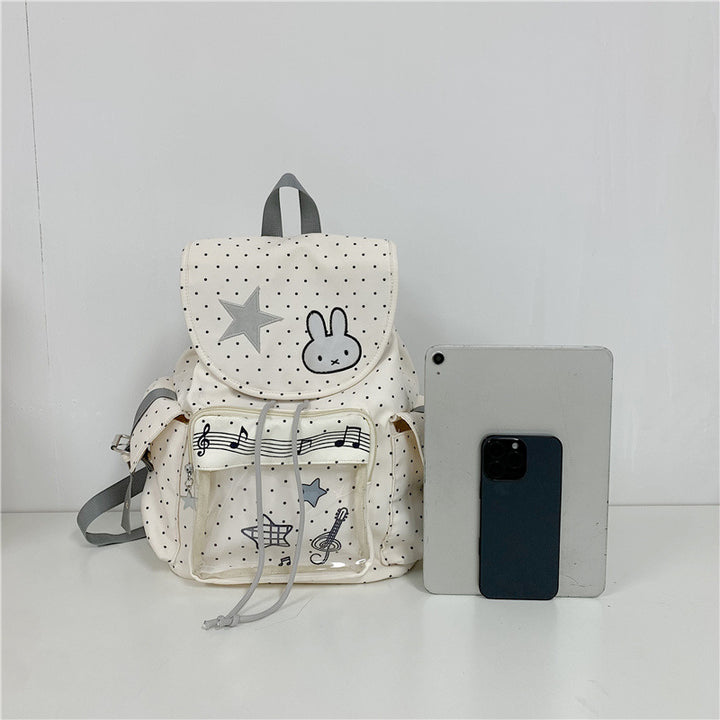 Cute Illustrated Character Backpack Kalsten