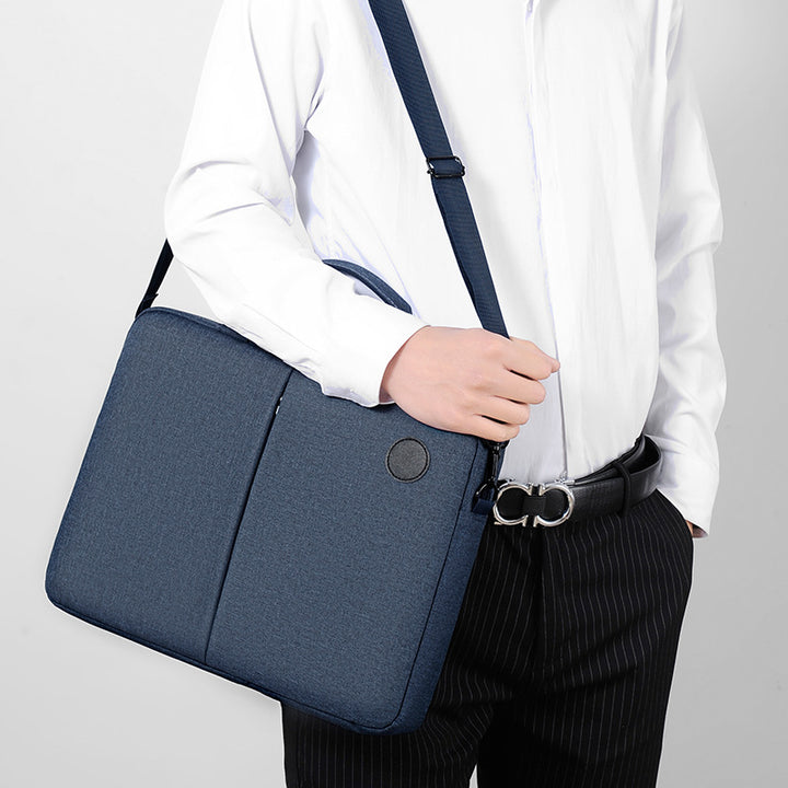 Elegant Laptop Bag with Adjustable Shoulder Strap and Padded Interior Compartment Kalsten