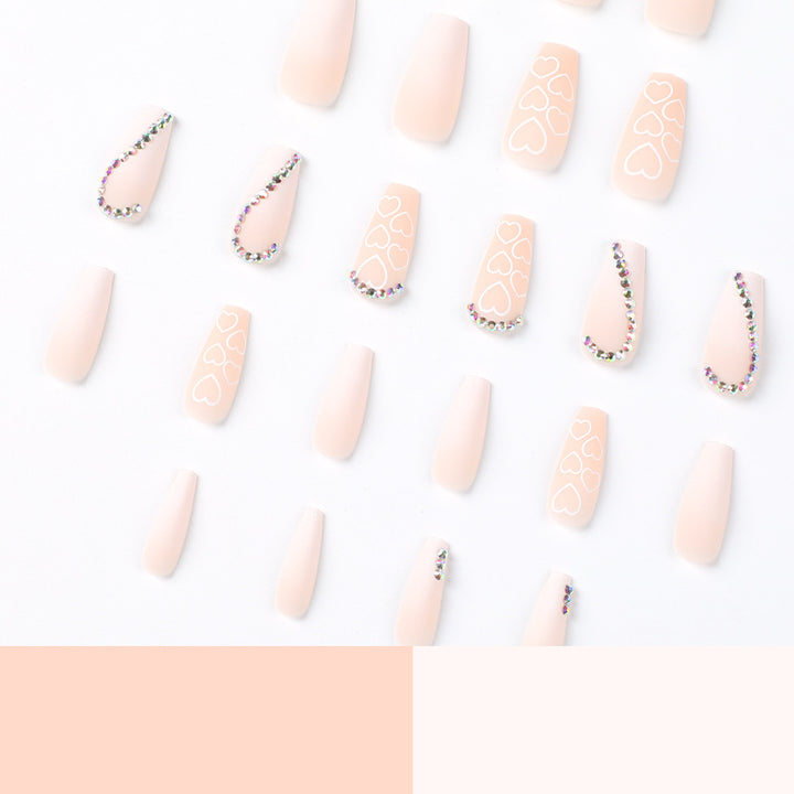 Artful Nail Art with Love Motifs Kalsten