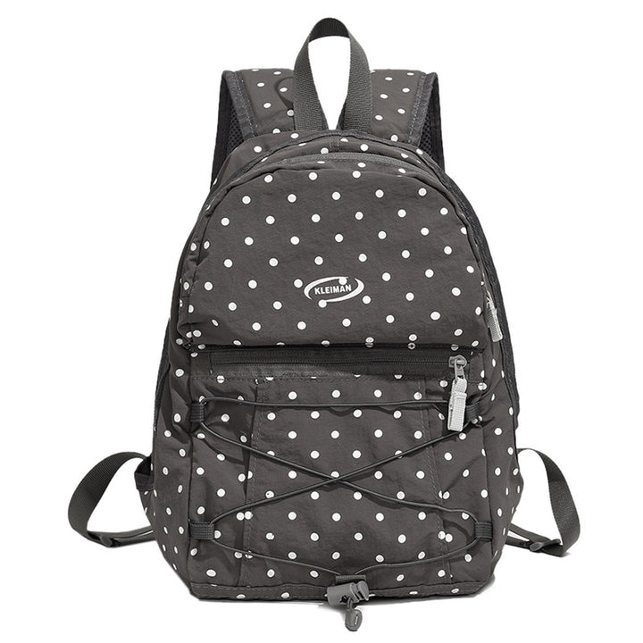Trendy Polka Dot Casual Backpack Kalsten