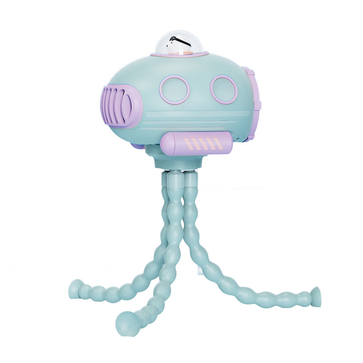 Unisex nan multifunctional baby toy with flexible suction cup legs, grasp and biting functions Kalsten