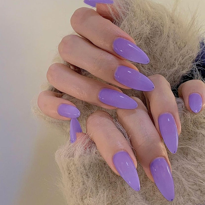 Natural Finish Press-On Nail Set Kalsten