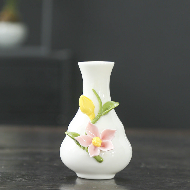 Artistic Floral Porcelain Vase Kalsten