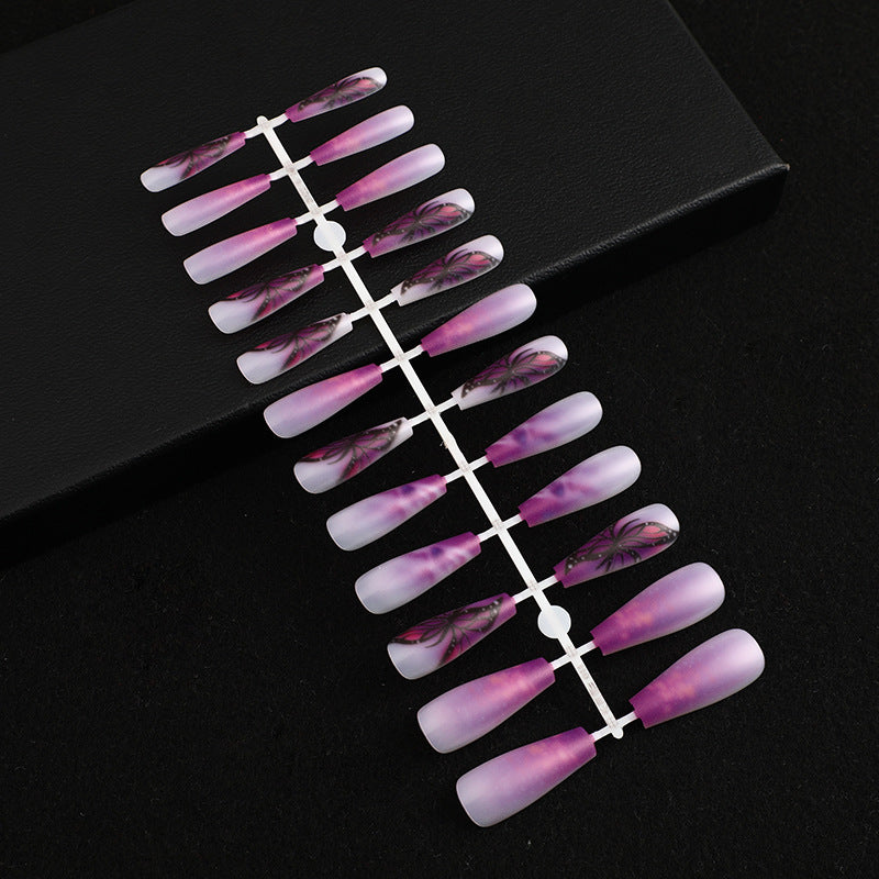Artificial nails with delicate floral designs Kalsten