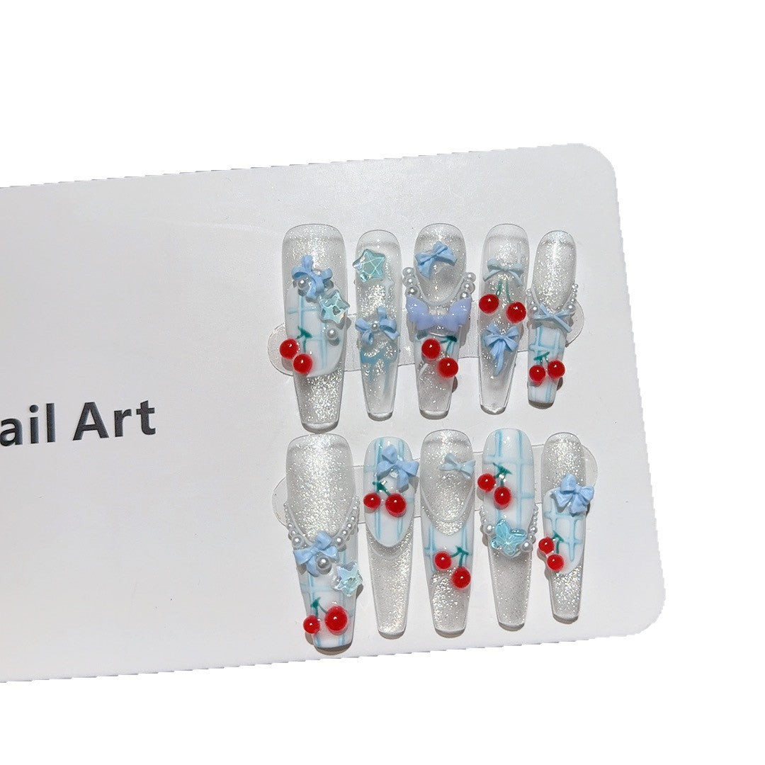 Decorative Nail Art Press-On Tips
