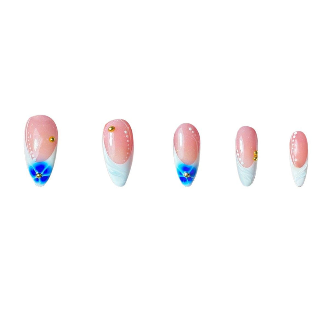 Glamorous Artistic Stiletto Press-On Nails Kalsten