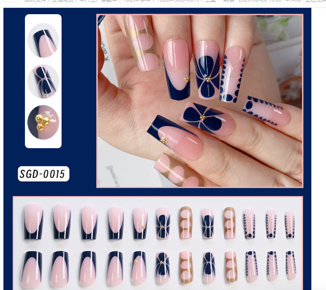 Artistic Press-On Nail Set Kalsten