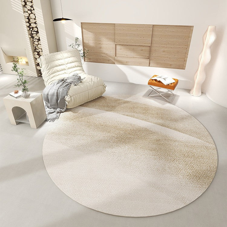 Modern Geometric Circular Area Rug for Home