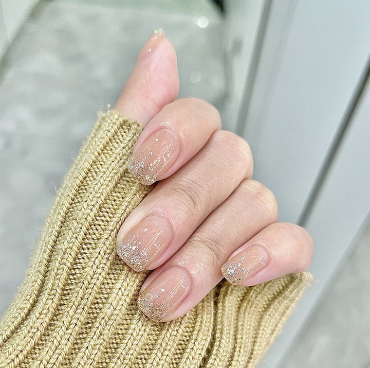 Sparkling Nail Art