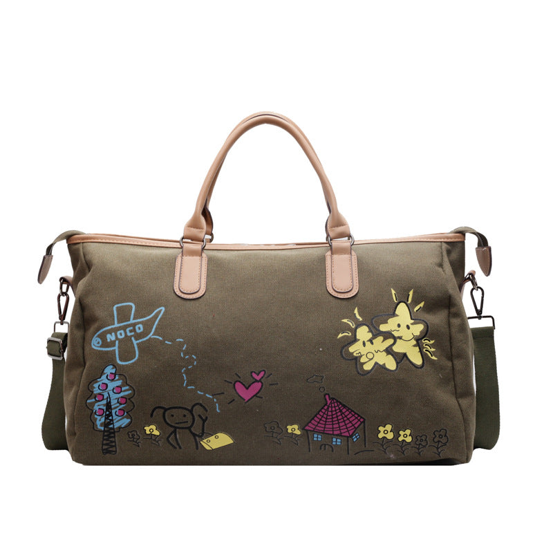 Creative Patterned Travel Duffle Bag Kalsten