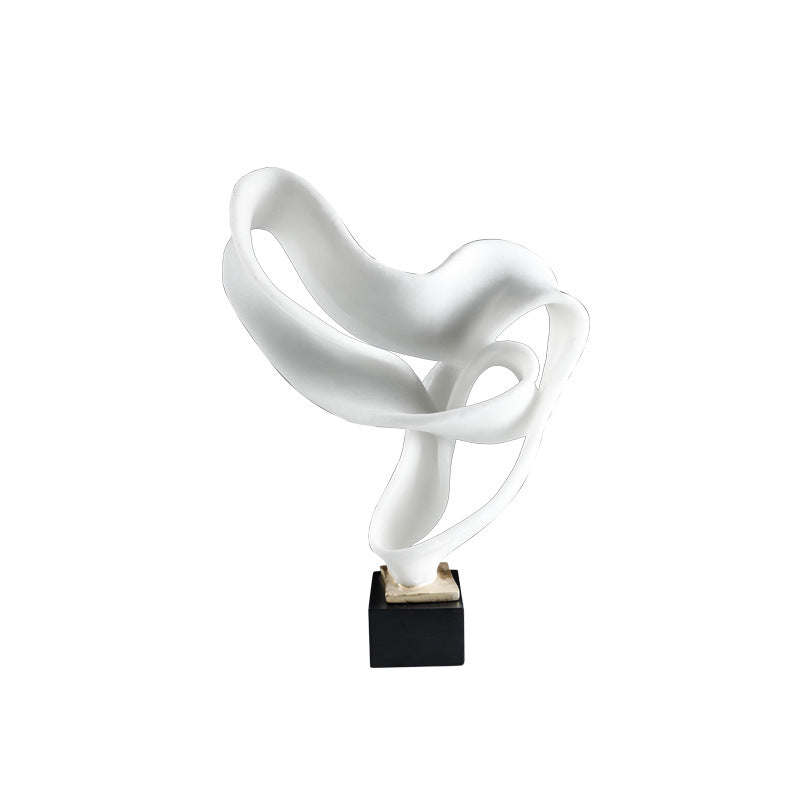 Artistic Abstract Flowing Sculpture