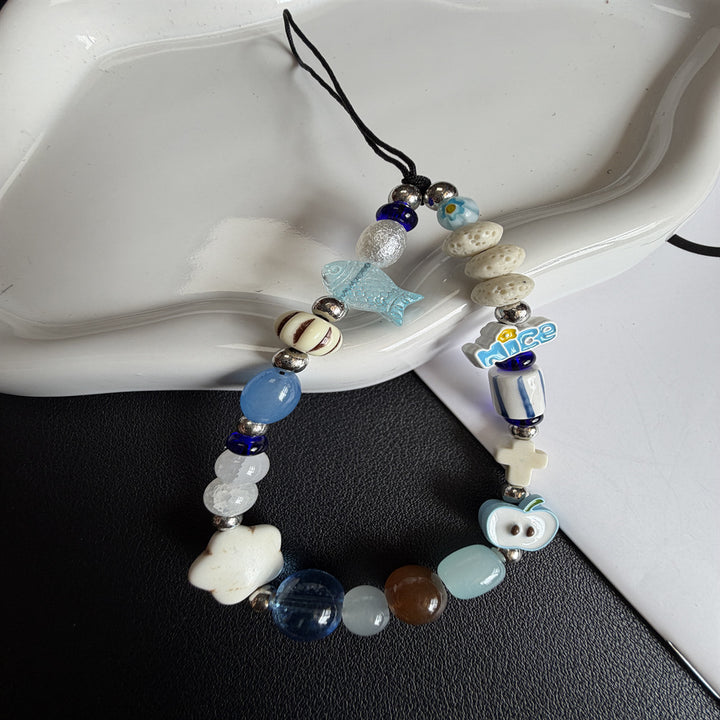 Charming Beaded Phone Strap Kalsten