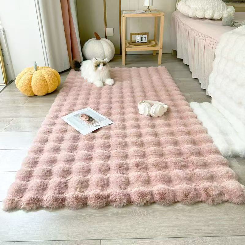 Plush Textured Area Rug Kalsten