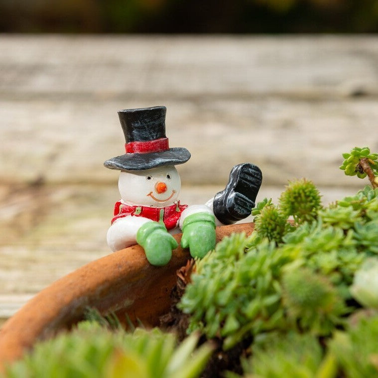 Decorative Snowman Plant Decoration Kalsten