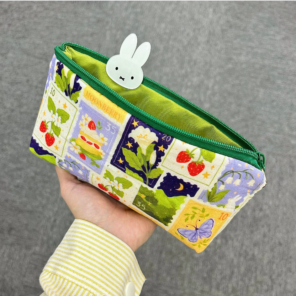 Floral Print Storage Pouch