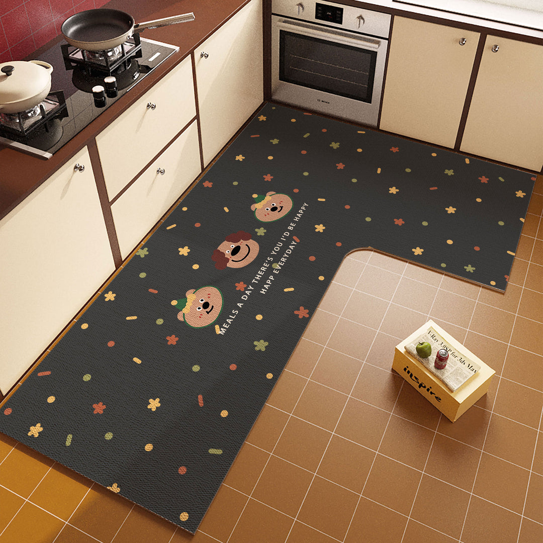 Kitchen-Themed Comfort Mat