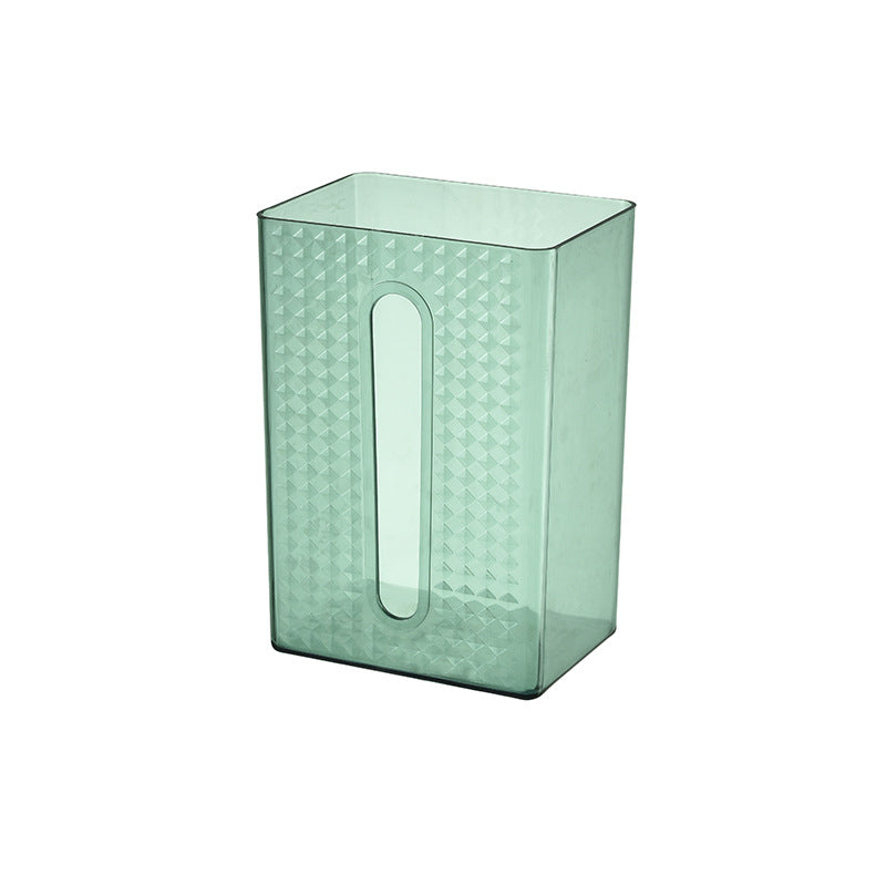 Multifunctional portrait acrylic storage container with viewing slot