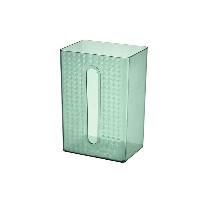 Multifunctional portrait acrylic storage container with viewing slot