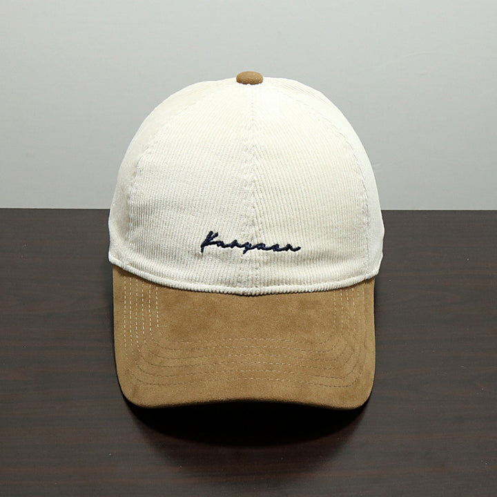 Men's Textured Corduroy Baseball Cap Kalsten