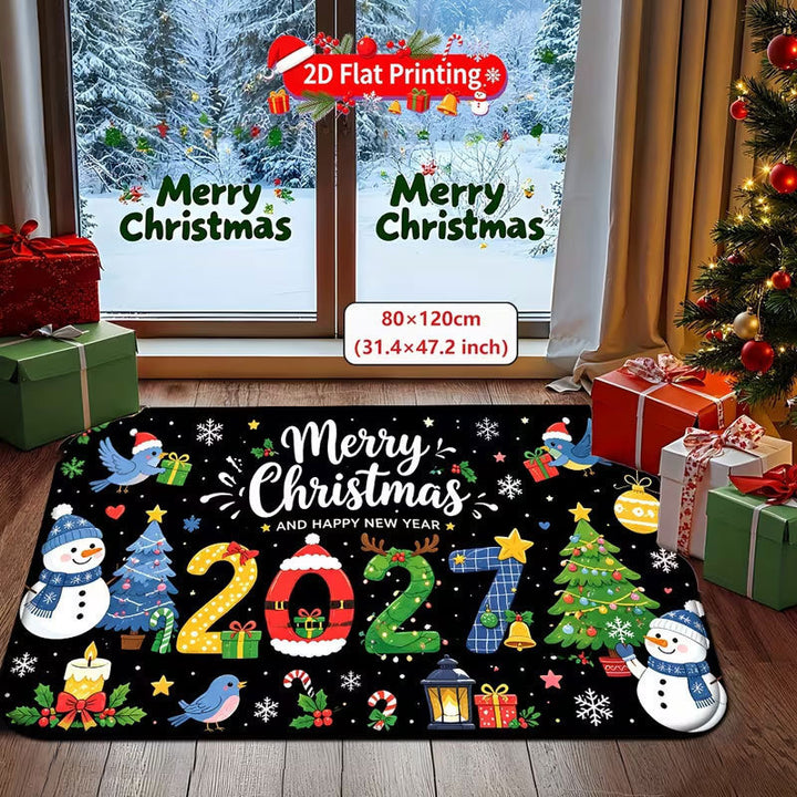 New Year Celebration Welcome Mat Kalsten