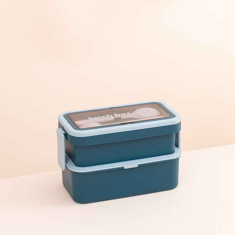 Stackable Multi-Compartment Lunch Box with Airtight Seal