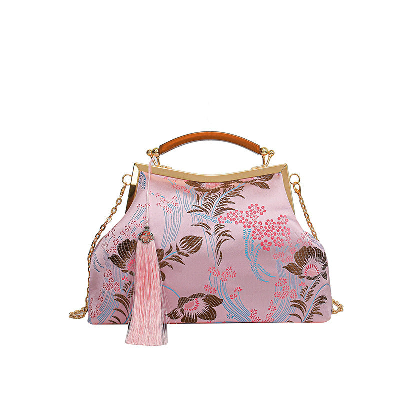 Elegant Floral Handbag