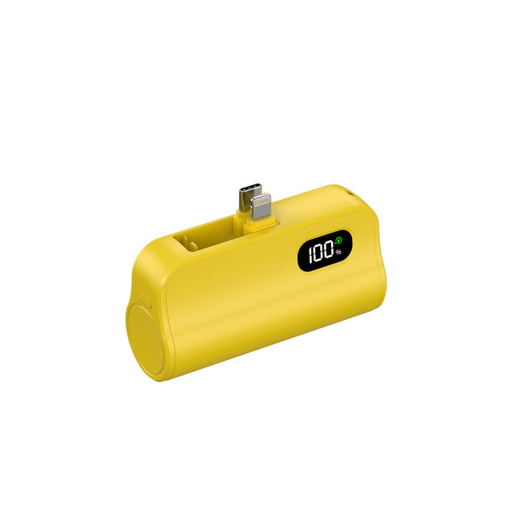Compact power bank with integrated charging function and LED status display Kalsten