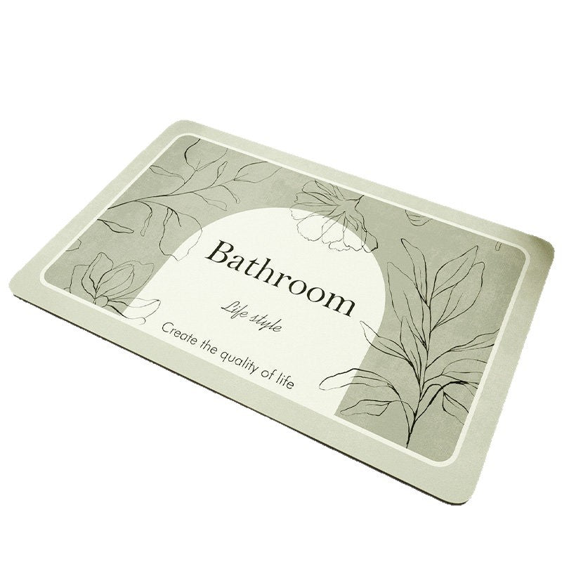 Stylish Decorative Bathroom Mat Kalsten