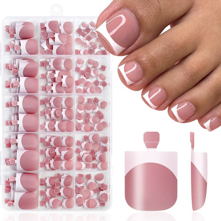 Premium Quality French Tip Press-On Nails Kalsten