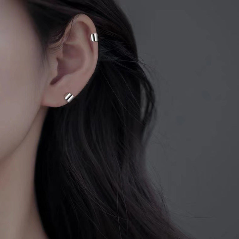 Delicate Silver Stud Earrings Kalsten