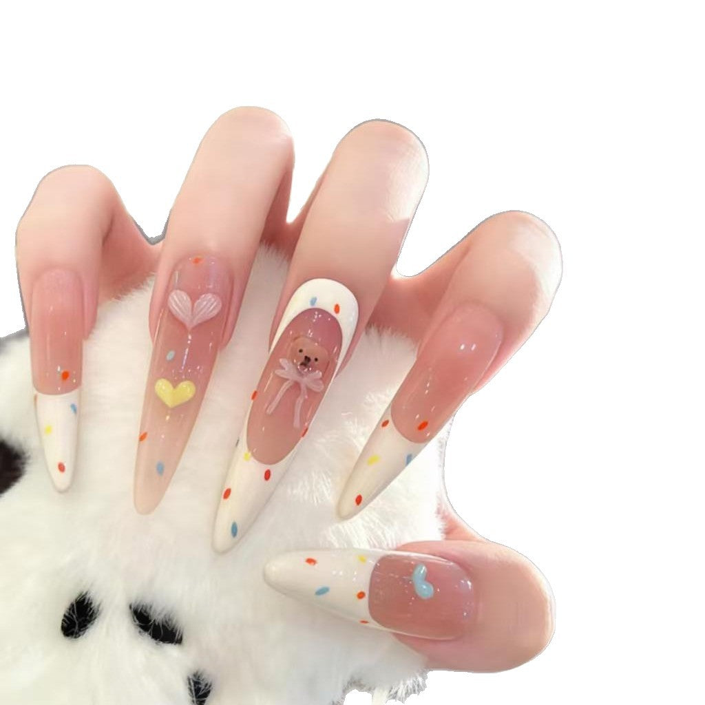 Artistic Stiletto Nail Art Extensions