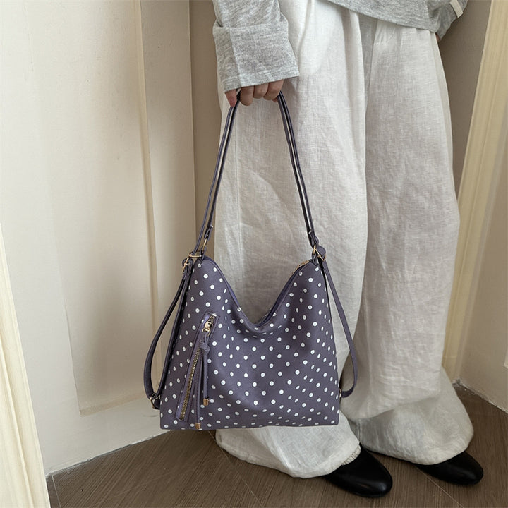 Stylish Polka Dot Crossbody Bag
