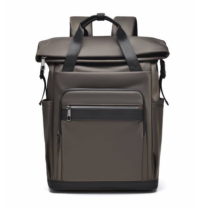 High-Capacity Waterproof Roll-Top Backpack Kalsten