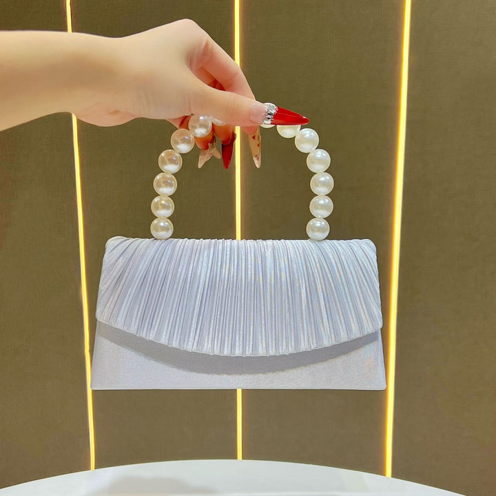 Elegant Pleated Evening Handbag