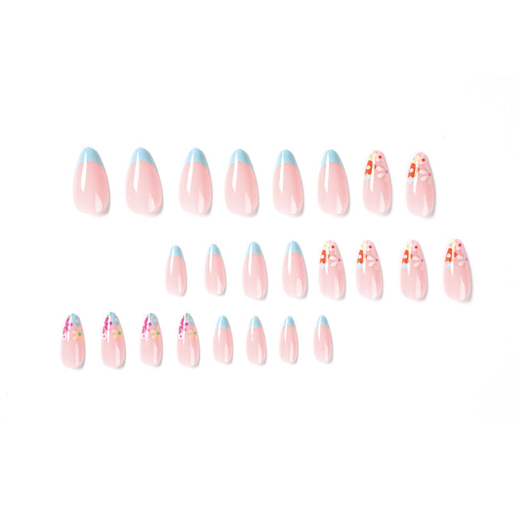 Artful Nail Art in Modern Floral Design Kalsten