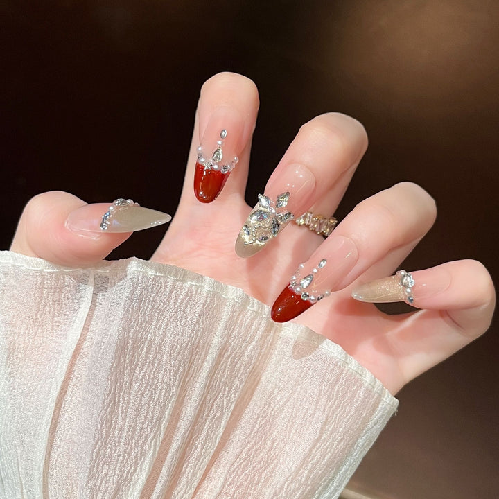 Stylish Stiletto Press-On Nail Extensions Kalsten