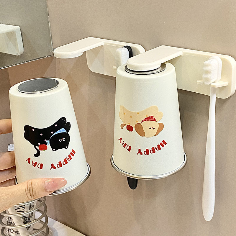 Stainless Steel Drinking Cup with Cheerful Dog Design Kalsten