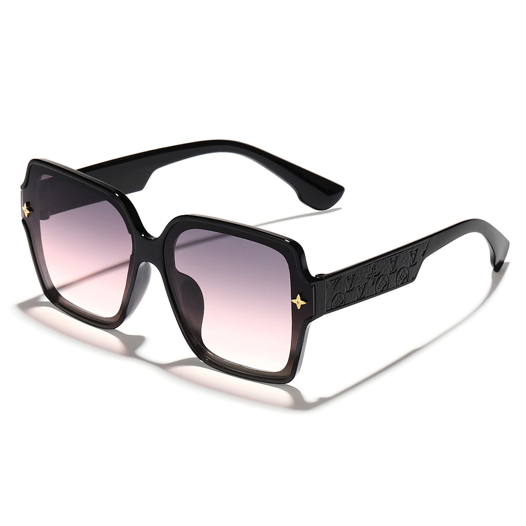 Ladies stylish oversized sunglasses with fashionable frame Kalsten