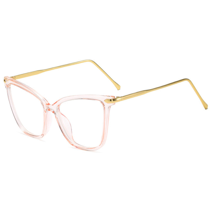 Women Cat-Eye Glasses with filigree Metal Frame Kalsten
